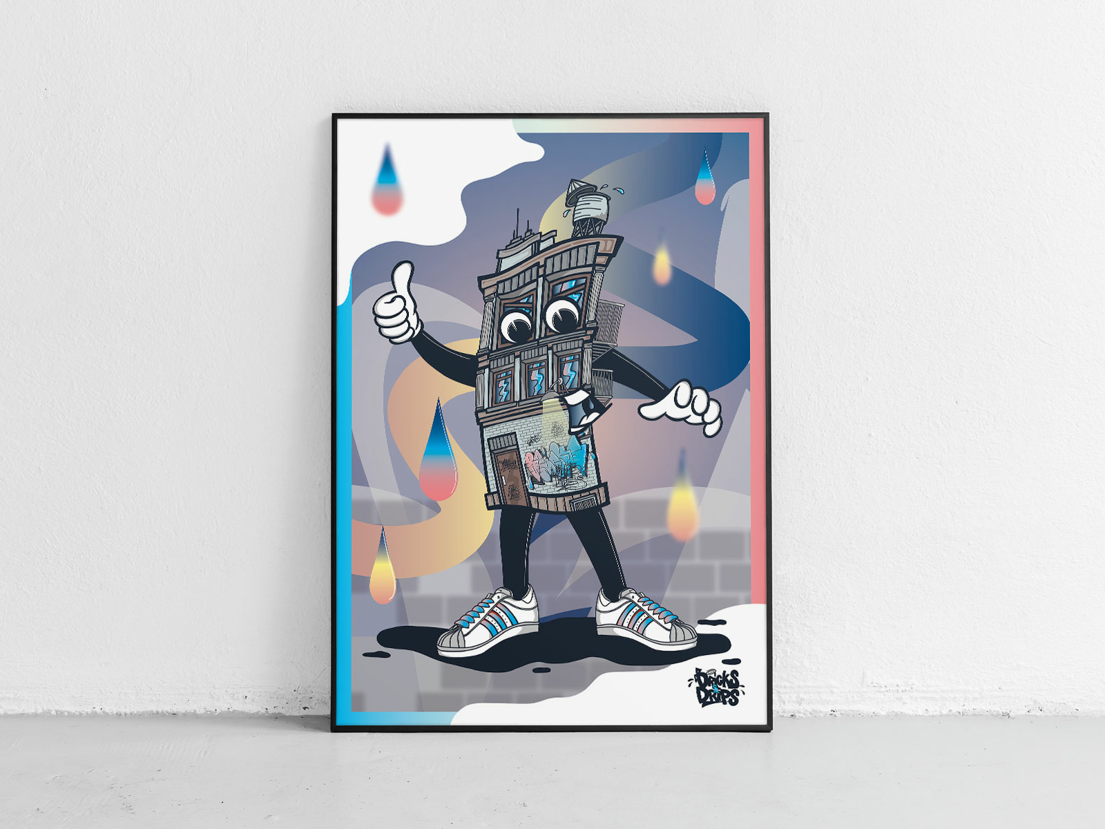 Bricks&Drips – Blue