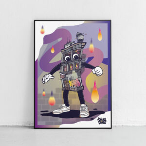 Bricks&Drips – Purple